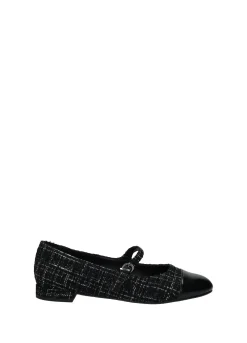 Ballerine Black Tex