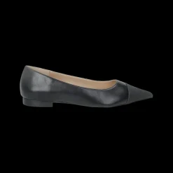 Ballerine con punta in tessuto