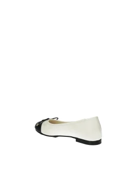 Ballerine con puntina a contrasto