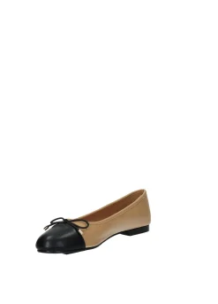 Ballerine con puntina a contrasto