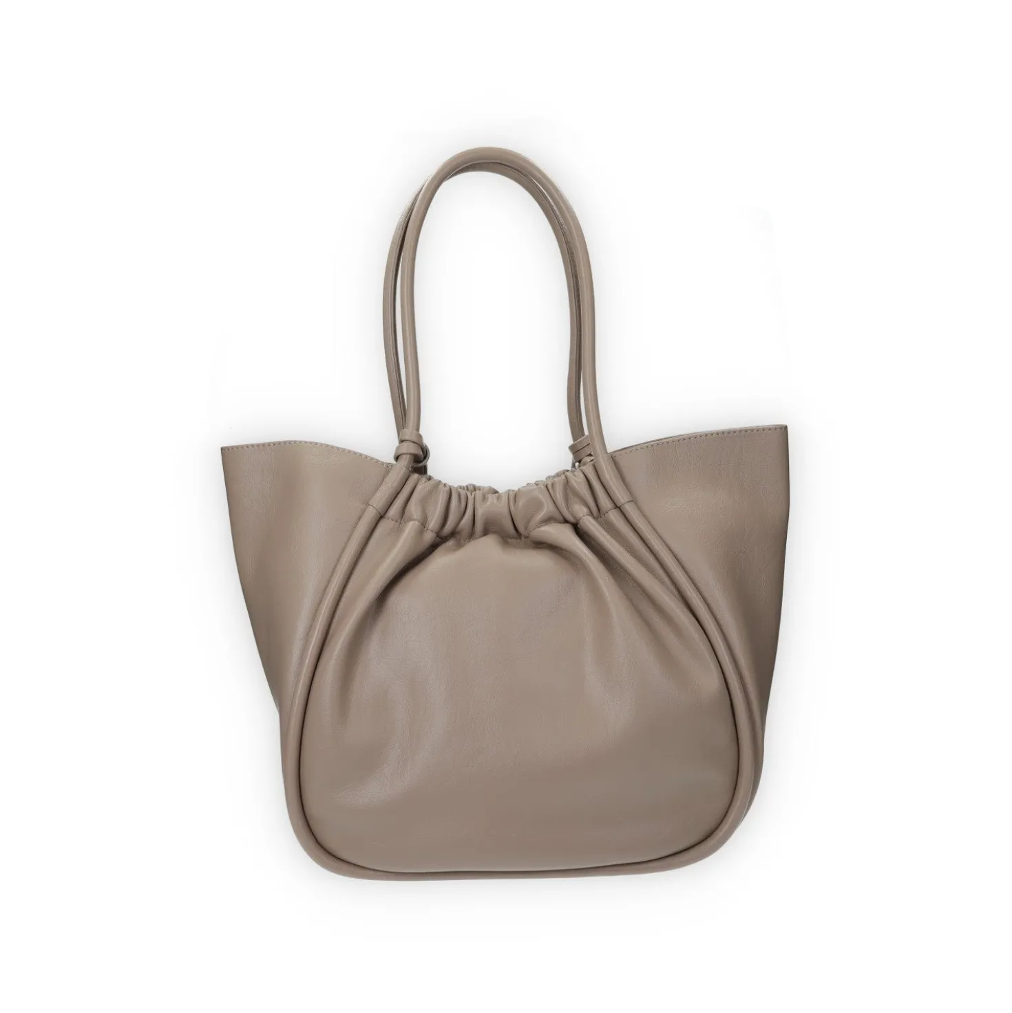 Borsa a spalla arricciata