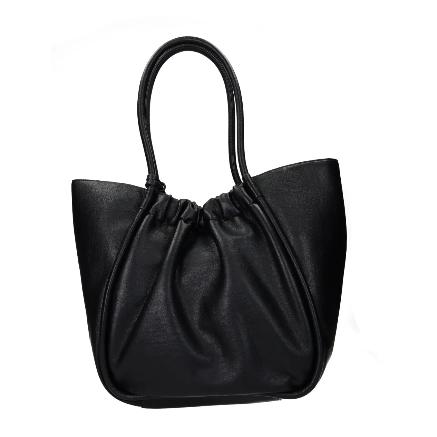 Borsa a spalla arricciata