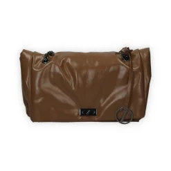 Borsa a spalla con chiusura.