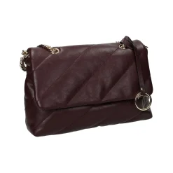 Borsa a tracolla con patta a chiusura.
