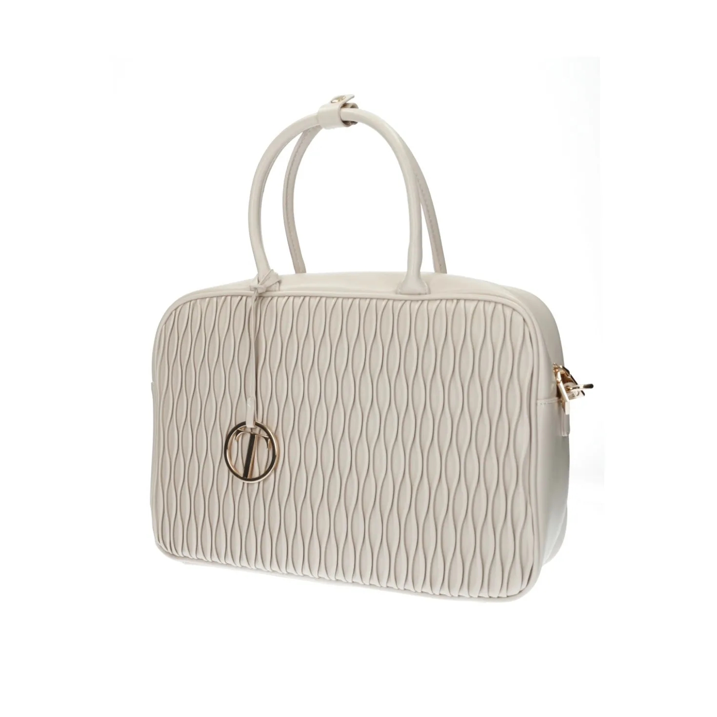 Borsa cartellina con doppi manici