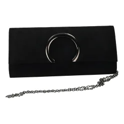 Borsa pochette con catena