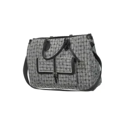 Borsa shopper con tasca esterna