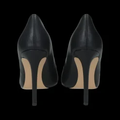 Décolleté con sottopiede in vera pelle.Tacco alto 8 cm