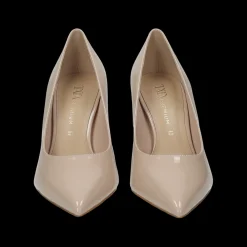 Décolleté con sottopiede in vera pelle.Tacco alto 10cm