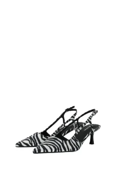 Décolleté con stampa animalier