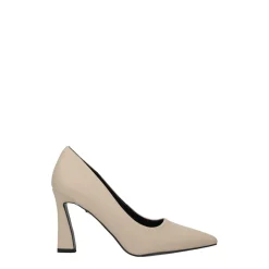 Décolleté con tacco a rocchetto. Tacco alto 9.5cm
