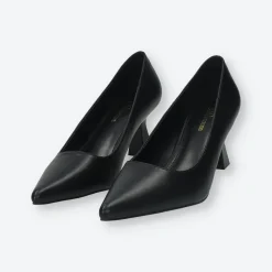 Décolleté con tacco a rocchetto. Tacco alto 6cm