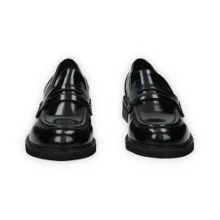 Mocassini con tacco. Tacco alto 3cm