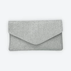 Pochette Clutch con clip