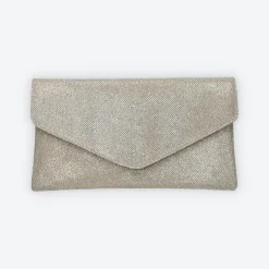 Pochette Clutch con clip