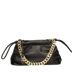 Pochette con catenina dorata