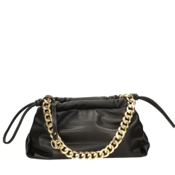 Pochette con catenina dorata