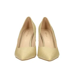 Pumps glitterate. Tacco piramidale alto 9cm