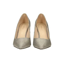Pumps glitterate. Tacco piramidale alto 9cm
