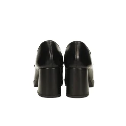 Pumps mocassino in vera pelle. Tacco alto 7cm