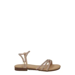 Sandali con dettaglio strass.