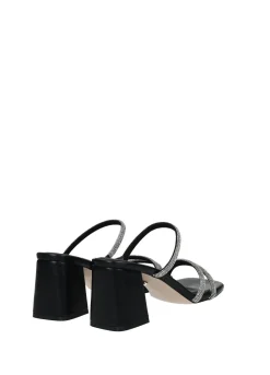 Sandali con listini strass