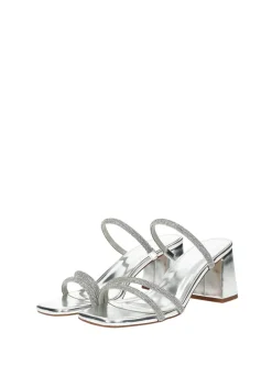 Sandali con listini strass