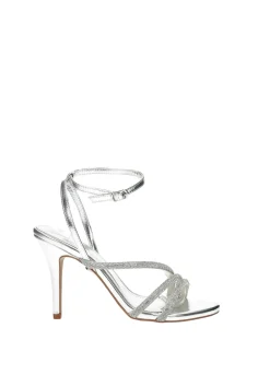 Sandali con listini strass