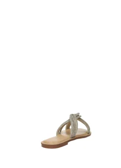 Sandali con listini strass