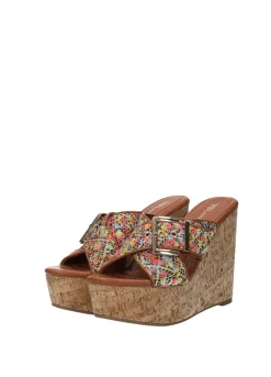 Sandali con zeppa