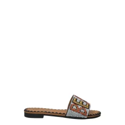 Sandali flat con fascia
