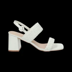 Sandali intrecciati. Tacco alto 10cm