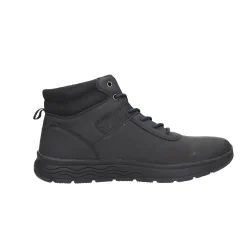 Sneakers alte con suola in gomma