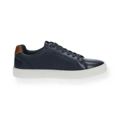 Sneakers con contrasto in tessuto
