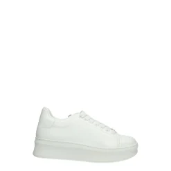 Sneakers con contrasto tomaia.