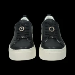 Sneakers con dettaglio in gioiello.Tacco alto 4 cm