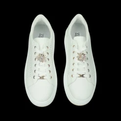 Sneakers con dettaglio.Tacco alto 4 cm