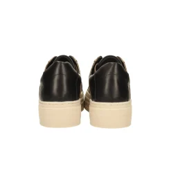 Sneakers con effetto brillantinato