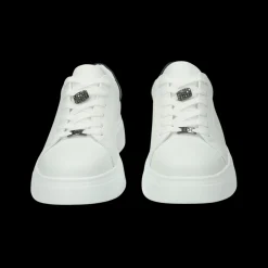 Sneakers con inserto in gioiello.Tacco alto 3cm