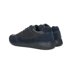 Sneakers con sottopiede in Memory Active e inserti scamosciati