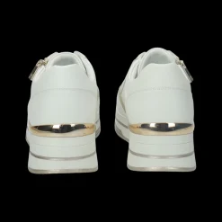 Sneakers con zip laterale.Tacco alto 3 cm