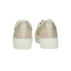 Sneakers ricoperte da strass. Tacco alto: 5 cm