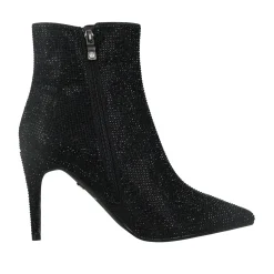 Stivaletti con strass. Tacco alto 9 cm