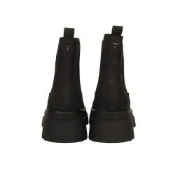 Stivaletti platform scamosciati. Tacco alto 5cm