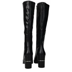 Stivali con doppia zip. Tacco alto 9cm