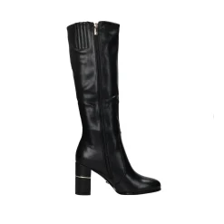 Stivali con doppia zip. Tacco alto 9cm