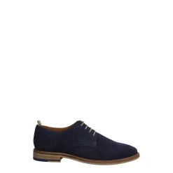 Stringate in vero suede